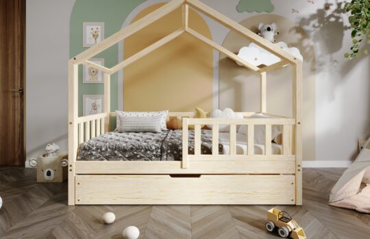 Hausbett mit Schublade dormio aus Kiefernholz