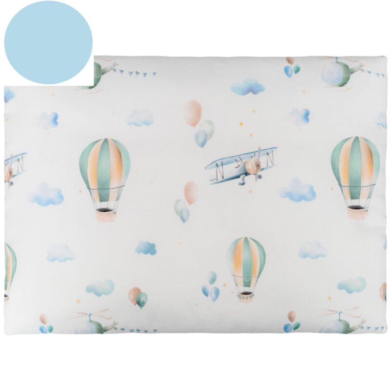 Poszewka 40x40 Balloon niebieski