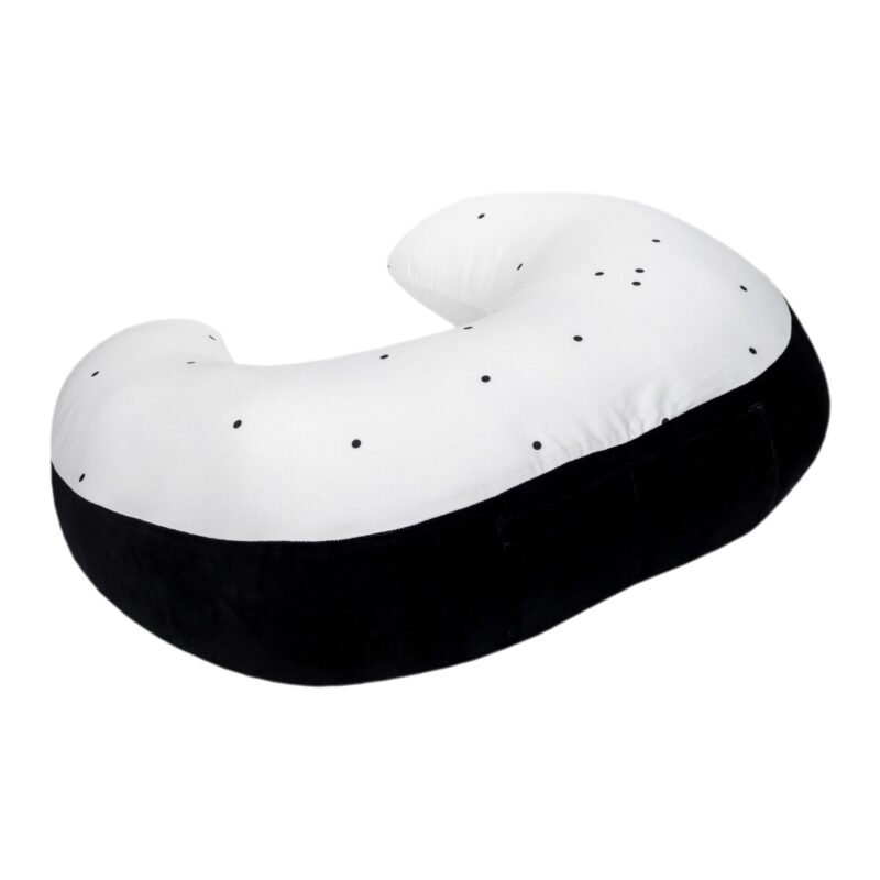 Poduszka do karmienia Dots czarny