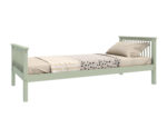 BOHO Z Kinderbett aus Holz im Boho-Stil mit runden Sprossen und Zierstäben