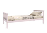 BOHO Z Kinderbett aus Holz im Boho-Stil mit runden Sprossen und Zierstäben