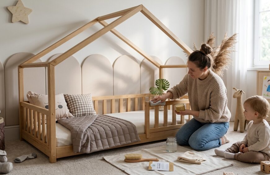 Jak czyścić i pielęgnować aus Holz meble dziecięce